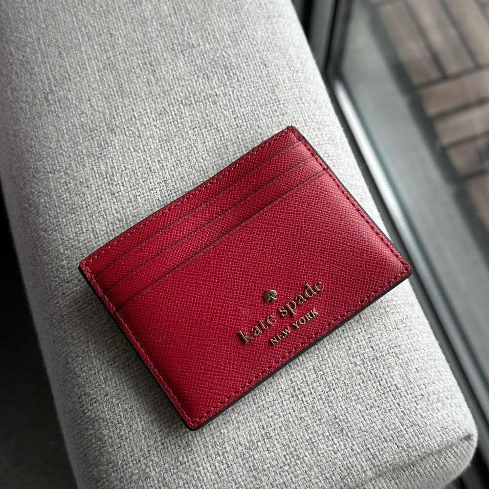 Kate Spade Red Card Holder